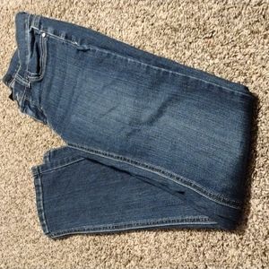 White House Black Market Noir slim leg jeans size 00R